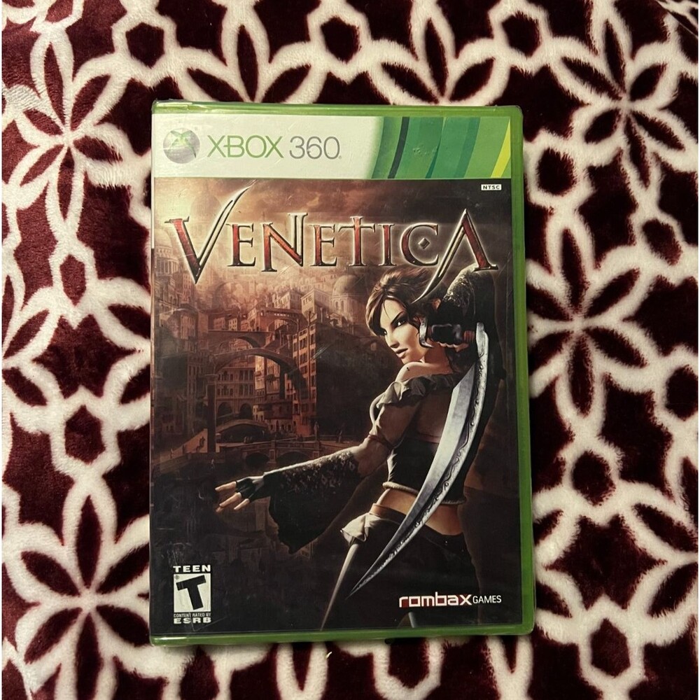 Brand New/Sealed Venetica for Microsoft Xbox 360 Small Crack in top of Case
